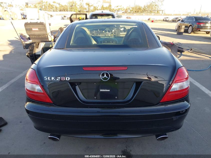 2006 Mercedes-Benz Slk 280 VIN: WDBWK54F46F118704 Lot: 43894051