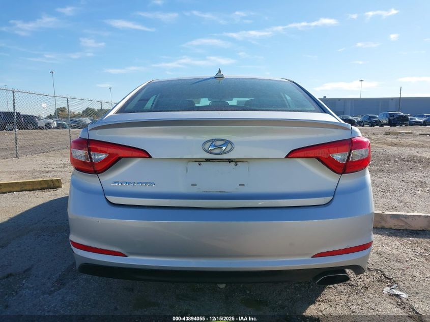 2016 Hyundai Sonata Se VIN: 5NPE24AF8GH284811 Lot: 43894055