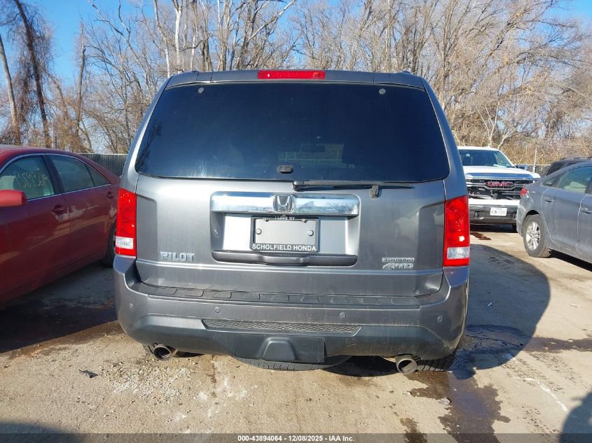 2012 Honda Pilot Touring VIN: 5FNYF4H95CB033786 Lot: 43894064