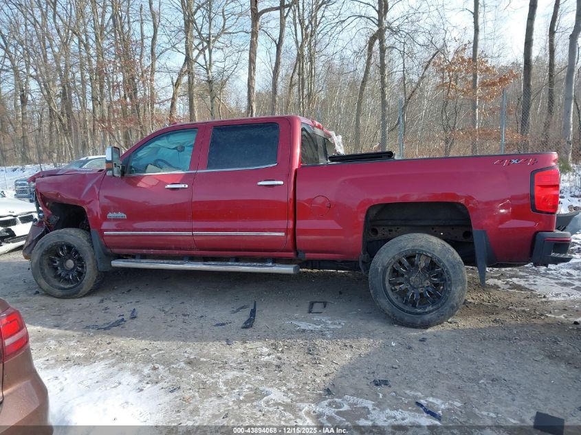 2019 Chevrolet Silverado 2500Hd High Country VIN: 1GC1KUEY3KF276581 Lot: 43894068