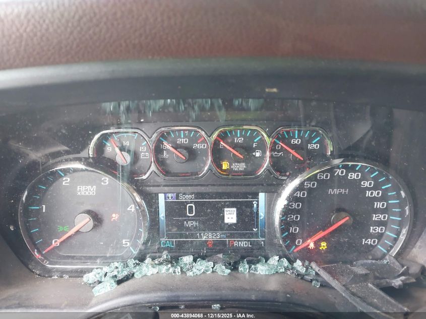 2019 Chevrolet Silverado 2500Hd High Country VIN: 1GC1KUEY3KF276581 Lot: 43894068