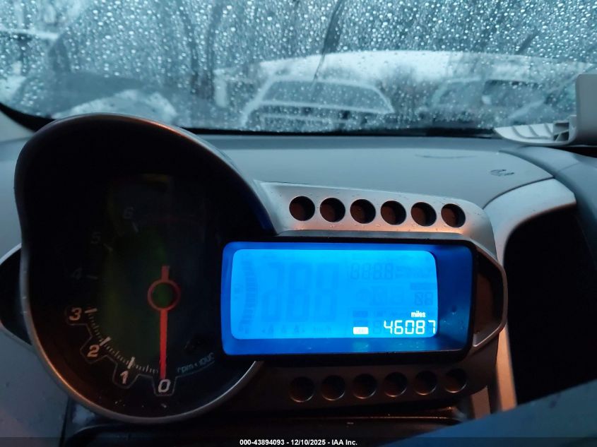 2013 Chevrolet Sonic Lt Auto VIN: 1G1JC6SH7D4219627 Lot: 43894093