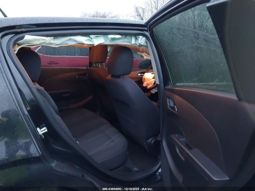 2013 Chevrolet Sonic Lt Auto VIN: 1G1JC6SH7D4219627 Lot: 43894093