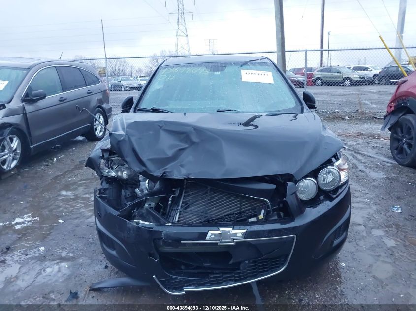 2013 Chevrolet Sonic Lt Auto VIN: 1G1JC6SH7D4219627 Lot: 43894093