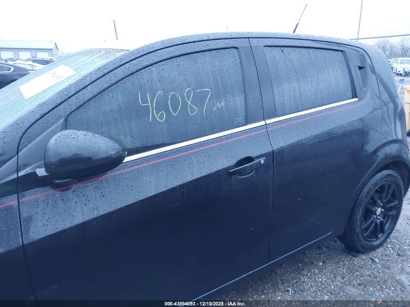 2013 Chevrolet Sonic Lt Auto VIN: 1G1JC6SH7D4219627 Lot: 43894093