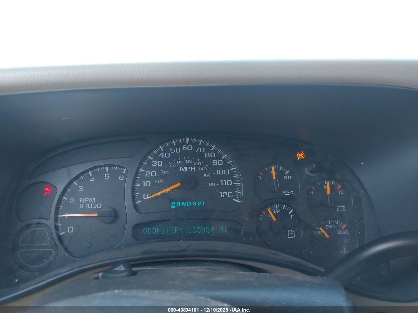 2005 Chevrolet Tahoe Z71 VIN: 1GNEK13T05R212659 Lot: 43894101