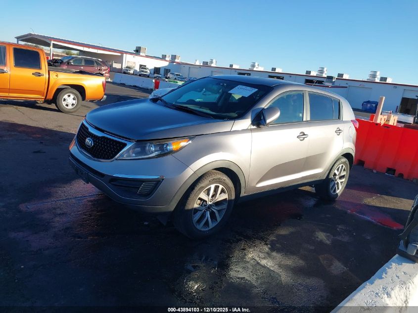 2016 Kia Sportage Lx VIN: KNDPB3ACXG7879317 Lot: 43894103