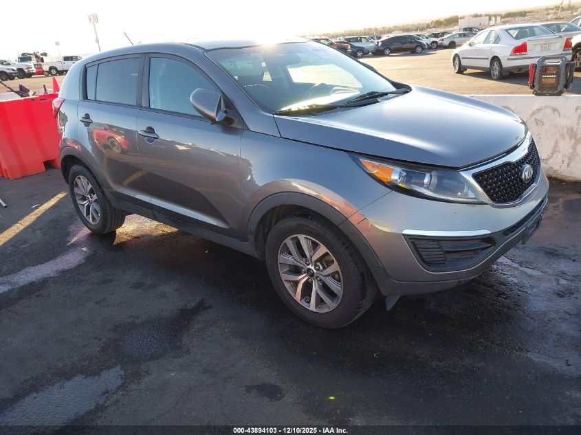 2016 Kia Sportage Lx VIN: KNDPB3ACXG7879317 Lot: 43894103