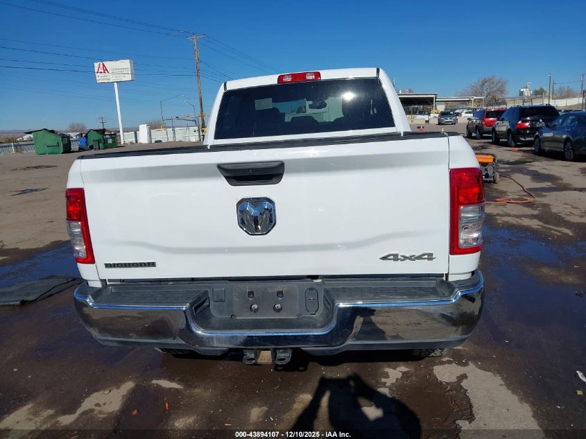 2024 Ram 2500 Big Horn 4X4 6'4 Box VIN: 3C6UR5DL6RG310968 Lot: 43894107