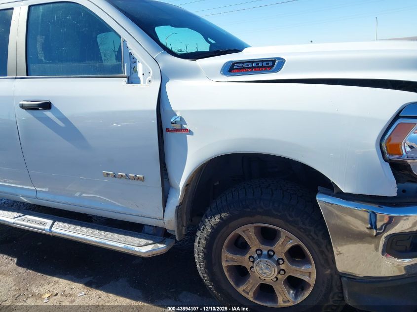 2024 Ram 2500 Big Horn 4X4 6'4 Box VIN: 3C6UR5DL6RG310968 Lot: 43894107