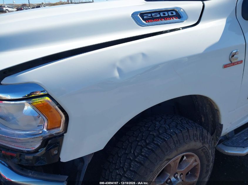 2024 Ram 2500 Big Horn 4X4 6'4 Box VIN: 3C6UR5DL6RG310968 Lot: 43894107