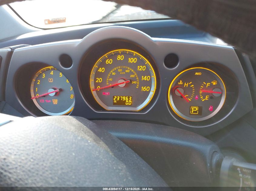 2007 Nissan Murano Sl VIN: JN8AZ08W77W667193 Lot: 43894117