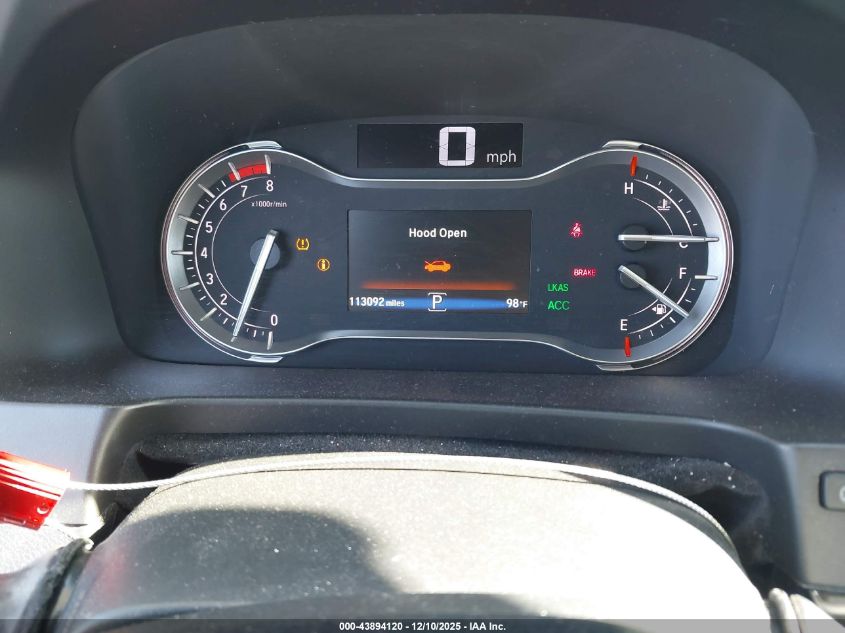 2017 Honda Pilot Touring VIN: 5FNYF5H96HB011549 Lot: 43894120