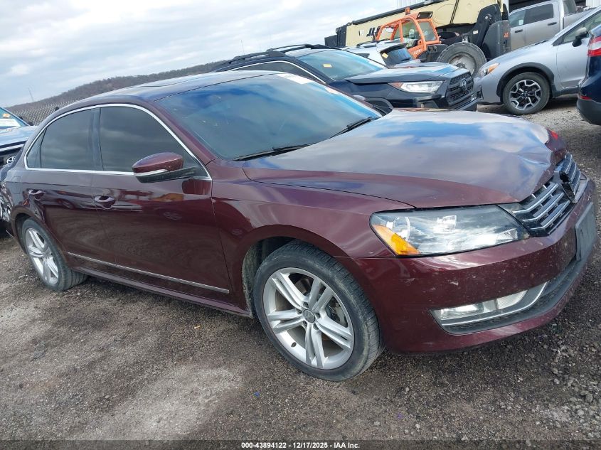 2013 Volkswagen Passat 2.0L Tdi Se VIN: 1VWBN7A31DC108222 Lot: 43894122