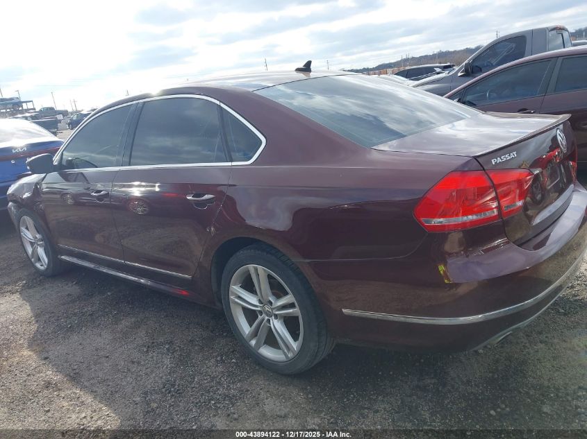 2013 Volkswagen Passat 2.0L Tdi Se VIN: 1VWBN7A31DC108222 Lot: 43894122