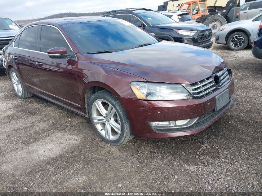 2013 Volkswagen Passat 2.0L Tdi Se