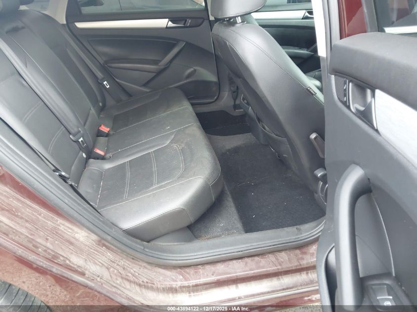 2013 Volkswagen Passat 2.0L Tdi Se VIN: 1VWBN7A31DC108222 Lot: 43894122