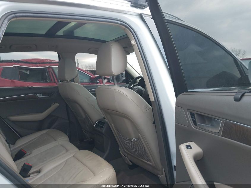 2012 Audi Q5 3.2 Premium VIN: WA1WKAFP1CA033421 Lot: 43894131