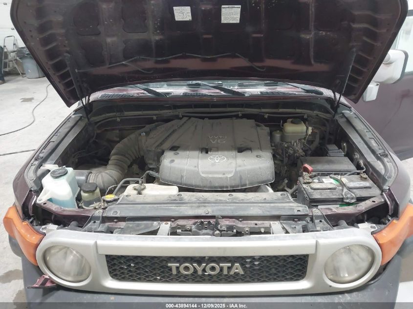 2007 Toyota Fj Cruiser VIN: JTEBU11F670093960 Lot: 43894144