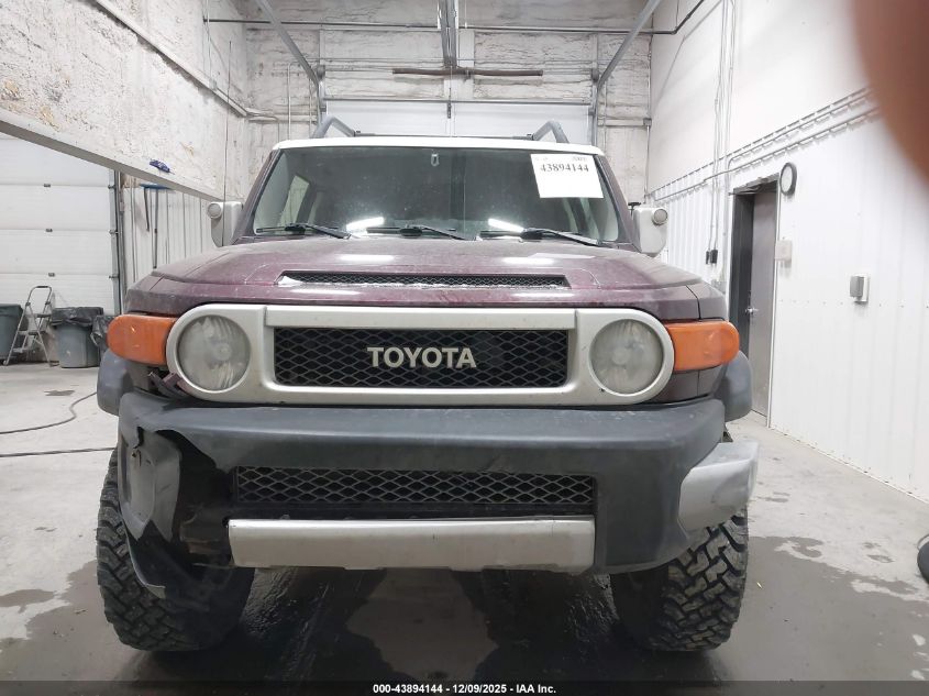 2007 Toyota Fj Cruiser VIN: JTEBU11F670093960 Lot: 43894144