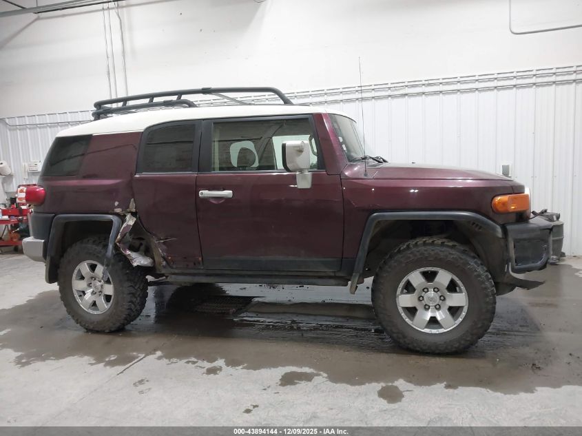 2007 Toyota Fj Cruiser VIN: JTEBU11F670093960 Lot: 43894144