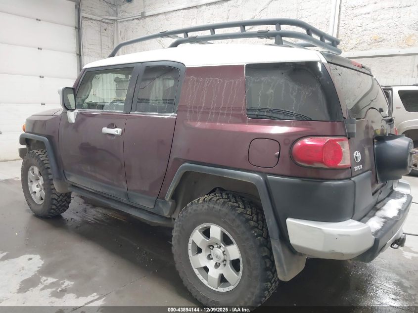 2007 Toyota Fj Cruiser VIN: JTEBU11F670093960 Lot: 43894144