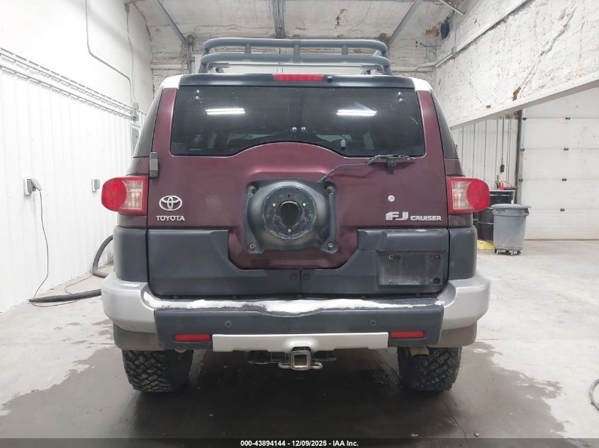 2007 Toyota Fj Cruiser VIN: JTEBU11F670093960 Lot: 43894144