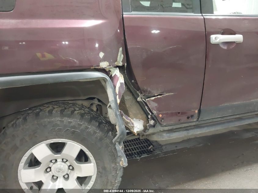 2007 Toyota Fj Cruiser VIN: JTEBU11F670093960 Lot: 43894144