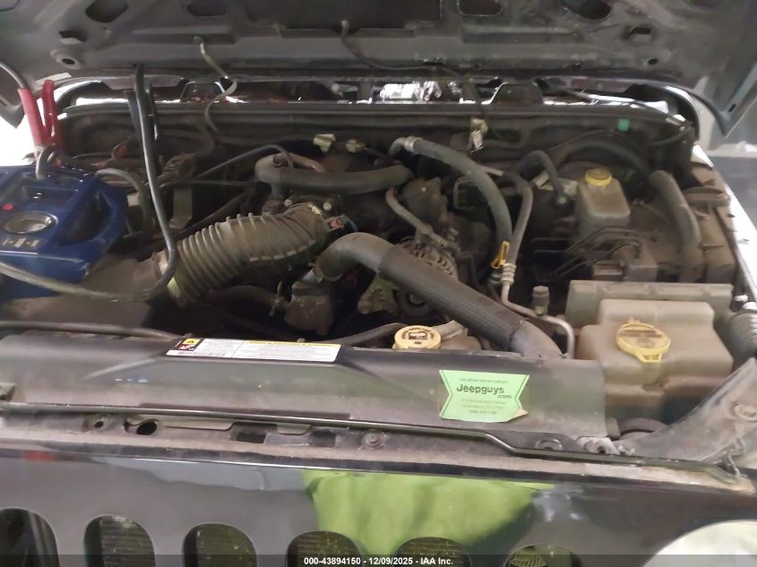 2008 Jeep Wrangler X VIN: 1J4FA24148L555513 Lot: 43894150