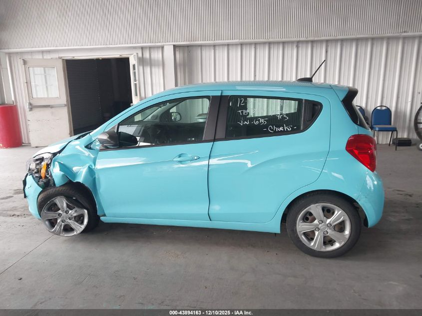2021 Chevrolet Spark Fwd Ls Automatic VIN: KL8CB6SA6MC226735 Lot: 43894163