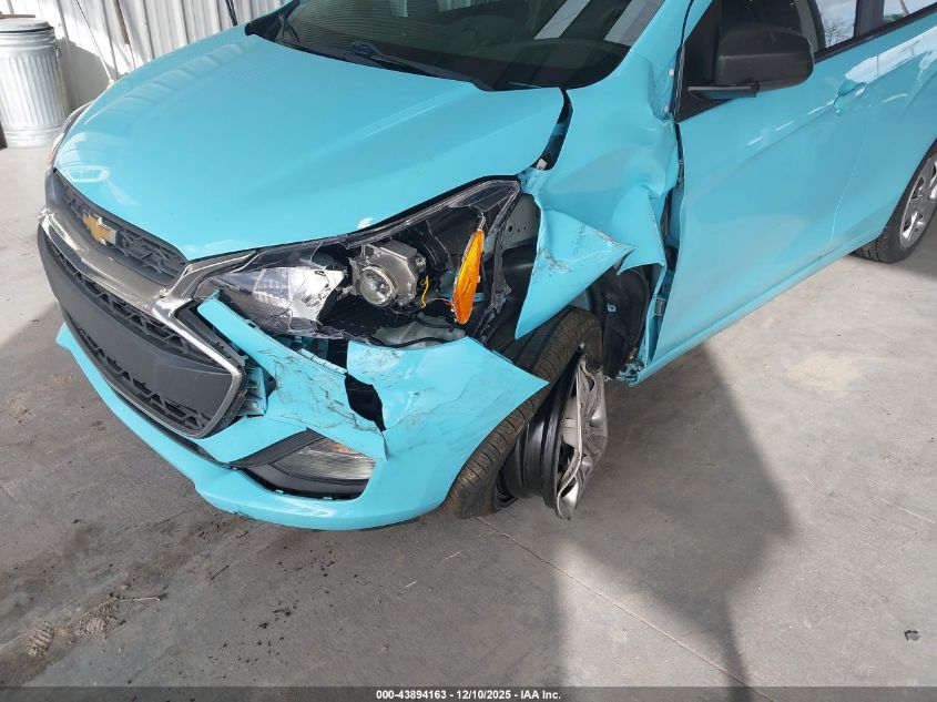 2021 Chevrolet Spark Fwd Ls Automatic VIN: KL8CB6SA6MC226735 Lot: 43894163