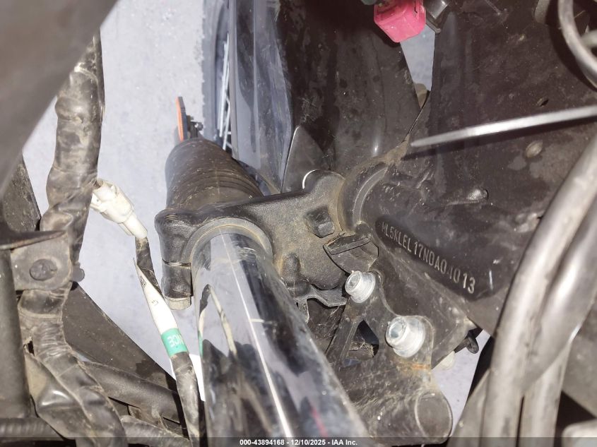 2022 Kawasaki Kl650 L VIN: ML5KLEL17NDA04013 Lot: 43894168