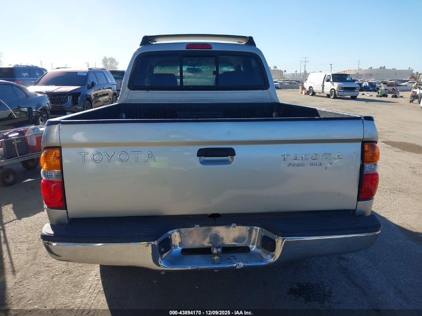 2002 Toyota Tacoma Prerunner V6 VIN: 5TEGN92N12Z009578 Lot: 43894170