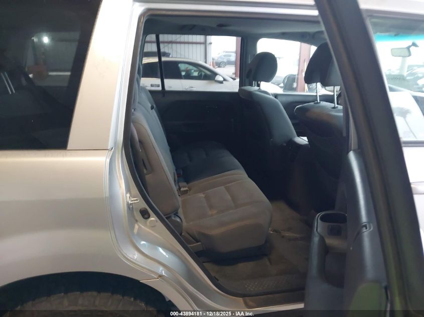 2006 Honda Pilot Ex VIN: 2HKYF18446H553440 Lot: 43894181