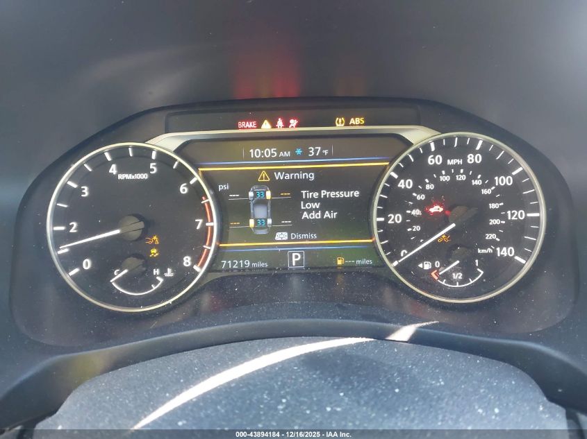 2021 Nissan Altima Sr Fwd VIN: 1N4BL4CV3MN335038 Lot: 43894184