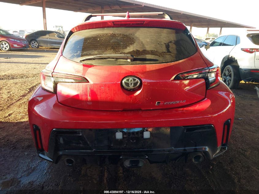 2024 Toyota Gr Corolla Premium VIN: JTNABAAE6RA013434 Lot: 43894197