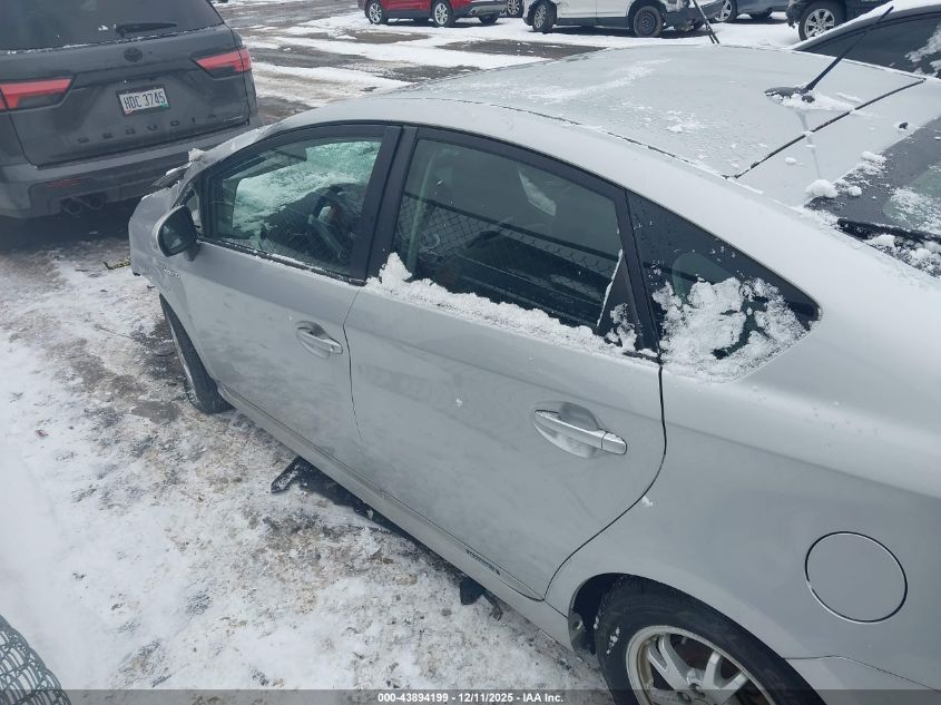 2011 Toyota Prius Two VIN: JTDKN3DU3B1373216 Lot: 43894199