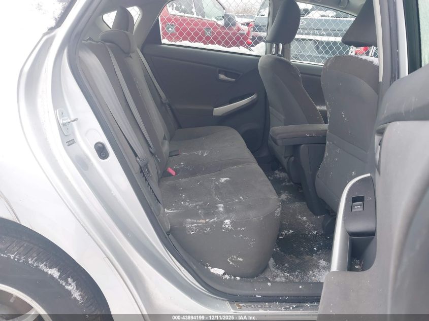 2011 Toyota Prius Two VIN: JTDKN3DU3B1373216 Lot: 43894199