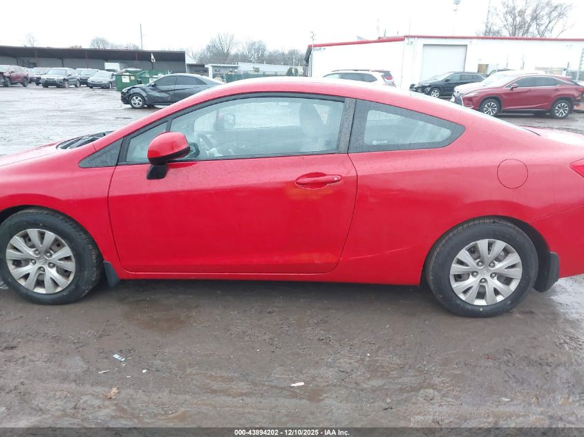 2012 Honda Civic Lx VIN: 2HGFG3B52CH552035 Lot: 43894202