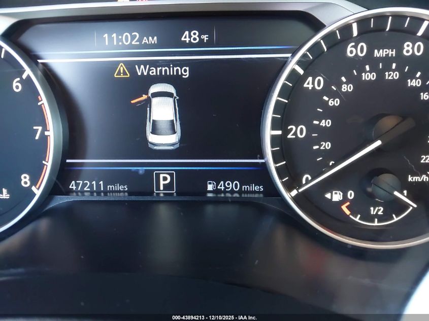 2024 Nissan Altima Sv Fwd VIN: 1N4BL4DV7RN364130 Lot: 43894213