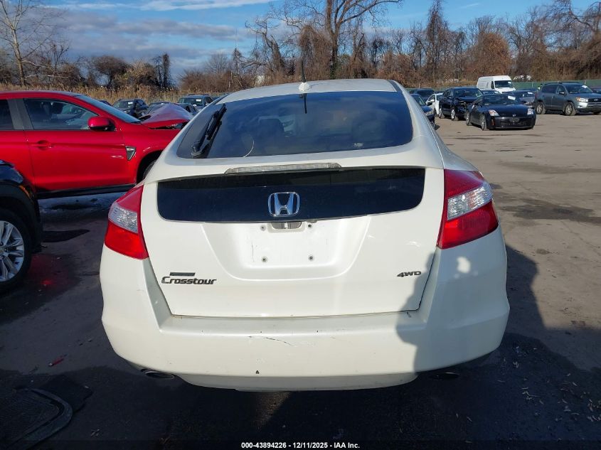 2010 Honda Accord Crosstour Ex-L VIN: 5J6TF2H59AL001567 Lot: 43894226