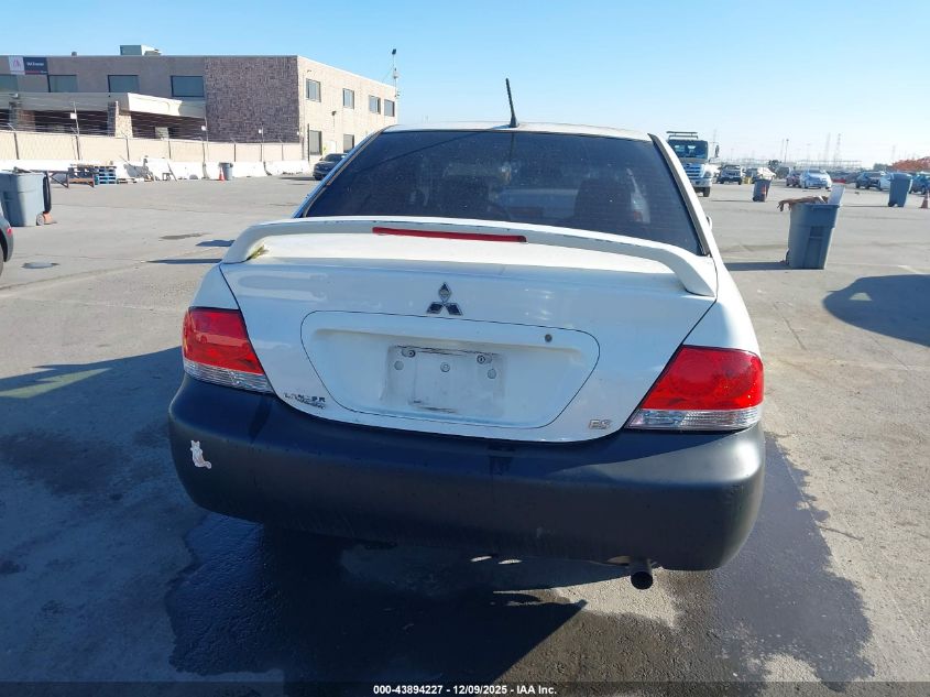 2006 Mitsubishi Lancer Es/Se VIN: JA3AJ26E76U012663 Lot: 43894227