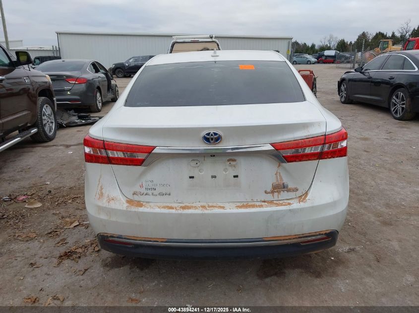 2014 Toyota Avalon Hybrid Limited VIN: 4T1BD1EB1EU024641 Lot: 43894241