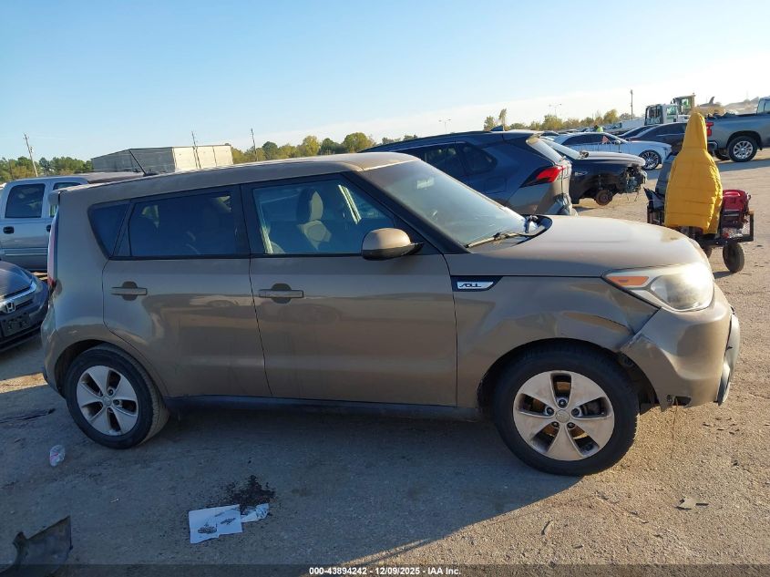 2015 Kia Soul VIN: KNDJN2A22F7215137 Lot: 43894242