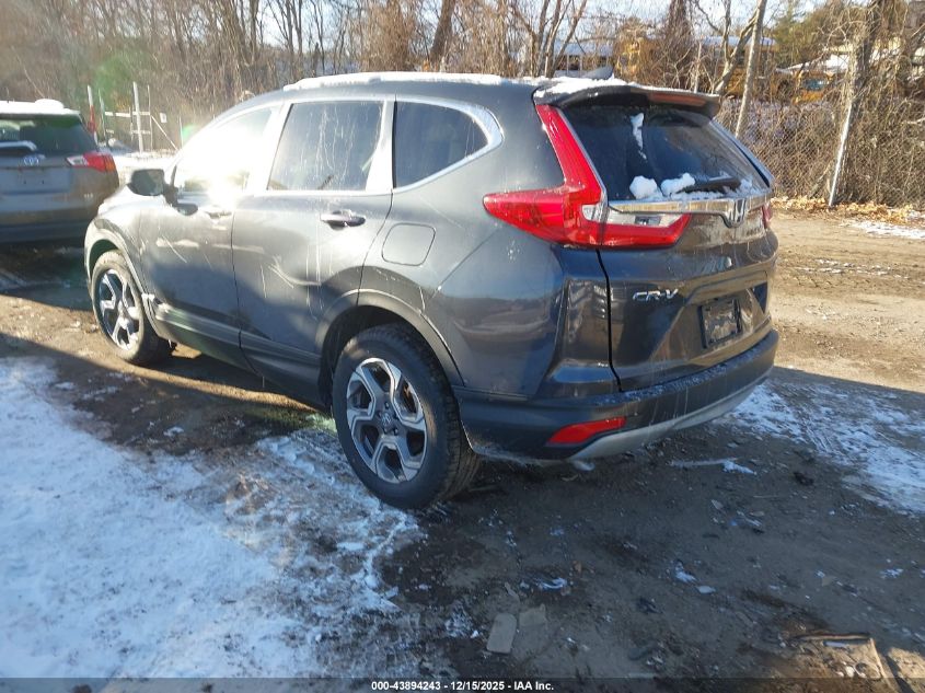 2019 Honda Cr-V Ex VIN: 2HKRW2H55KH666701 Lot: 43894243