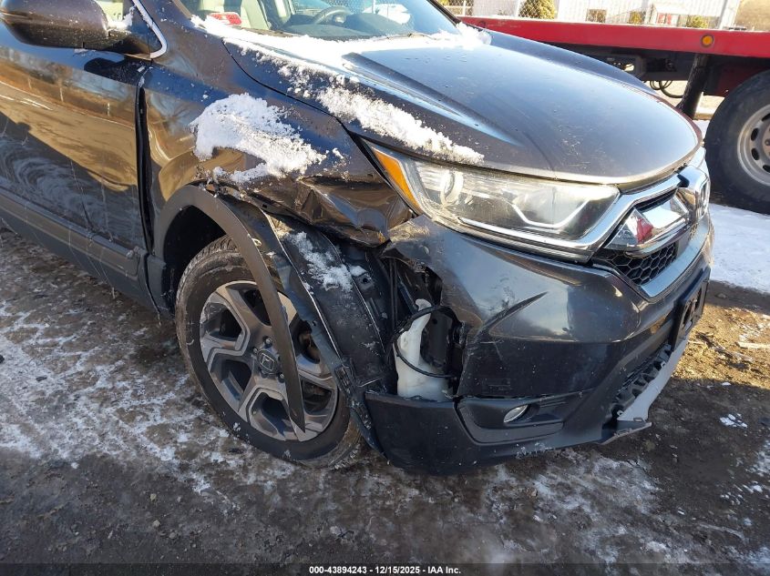 2019 Honda Cr-V Ex VIN: 2HKRW2H55KH666701 Lot: 43894243