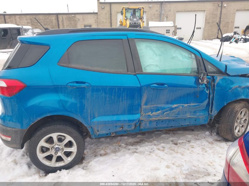 2018 Ford Ecosport Se VIN: MAJ6P1UL4JC202605 Lot: 43894260
