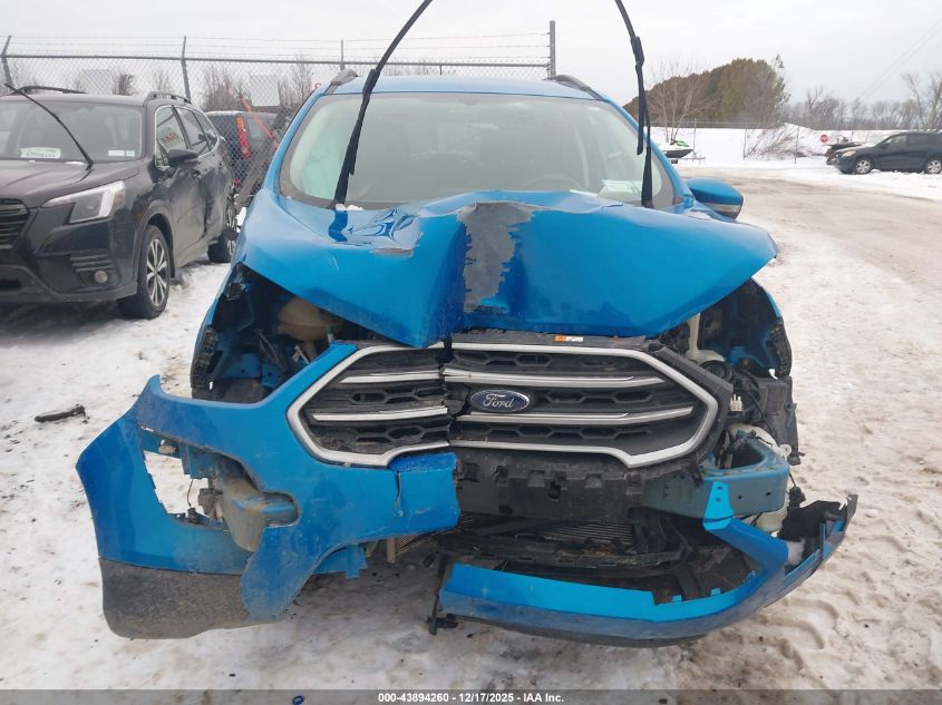 2018 Ford Ecosport Se VIN: MAJ6P1UL4JC202605 Lot: 43894260