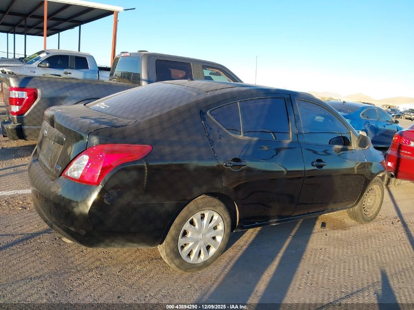 2013 Nissan Versa 1.6 S+ VIN: 3N1CN7AP1DL846507 Lot: 43894290