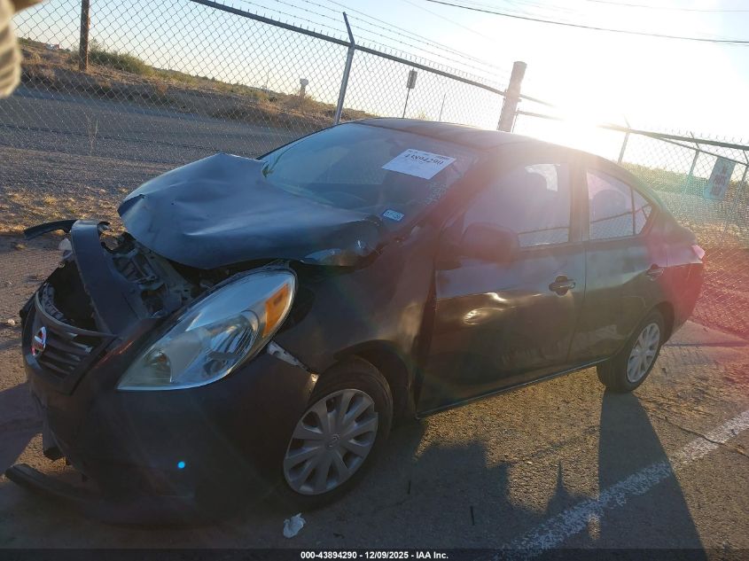 2013 Nissan Versa 1.6 S+ VIN: 3N1CN7AP1DL846507 Lot: 43894290